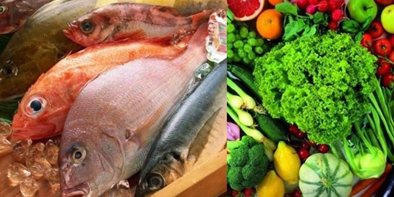 Tỉ lệ tử vong sau ung thư của người Nhật rất thấp. 3 món người Nhật ít ăn, chúng ta lại ăn thật nhiều 13 Cá và rau - Giàu dinh dưỡng và chất chống Oxy hóa
