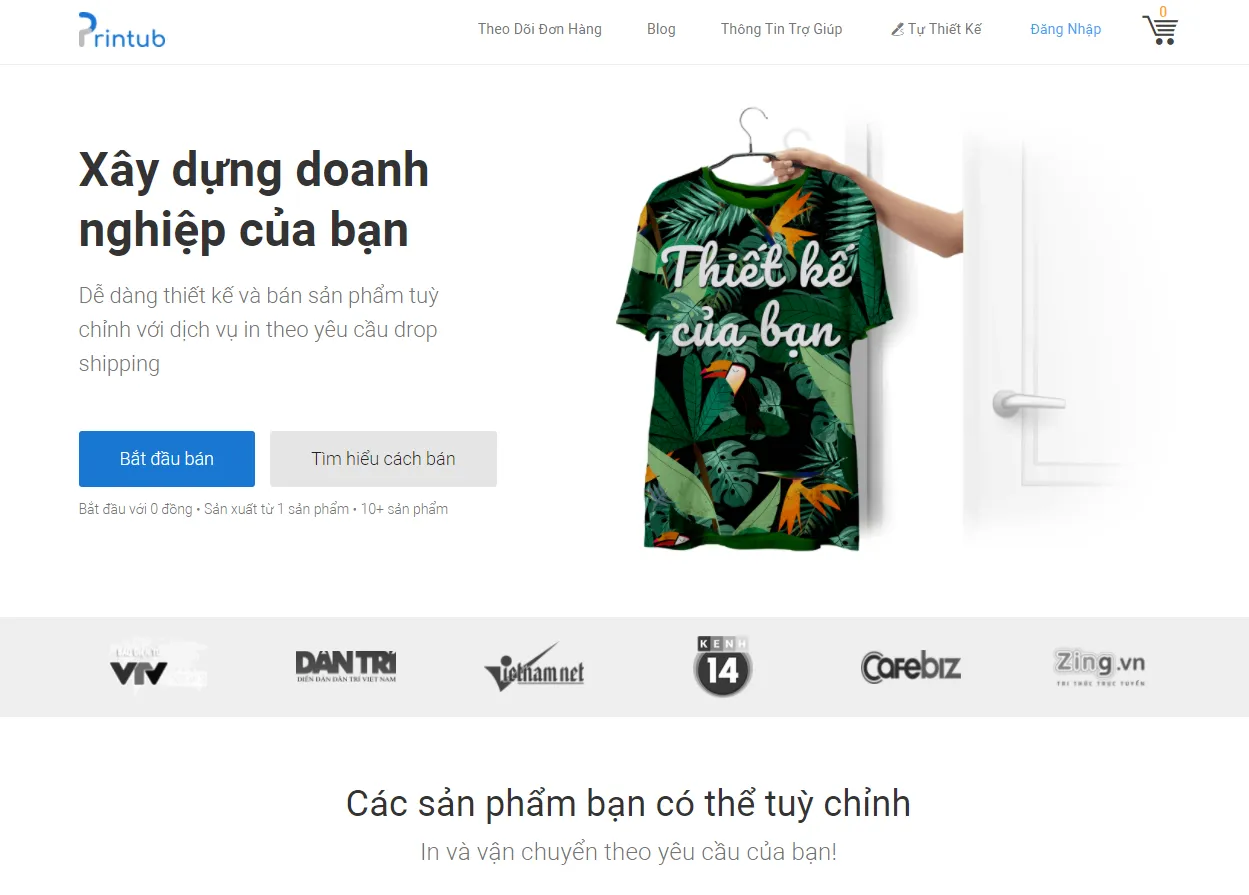 TOP 14 mô hình Dropshipping Việt Nam và nước ngoài uy tín nhất 2023 28 Printub