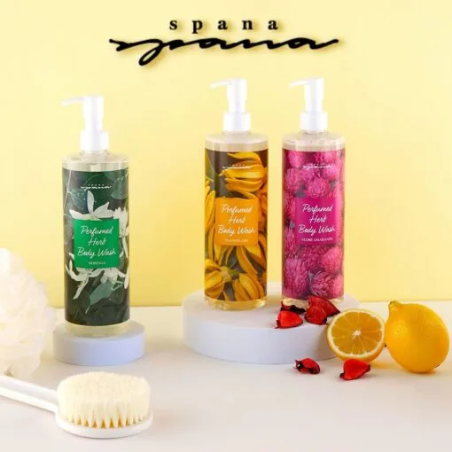 Gel sữa tắm hương hoa thảo mộc Spana Perfumed Herb Body Wash 500ml chính hãng giá tốt - Droppii