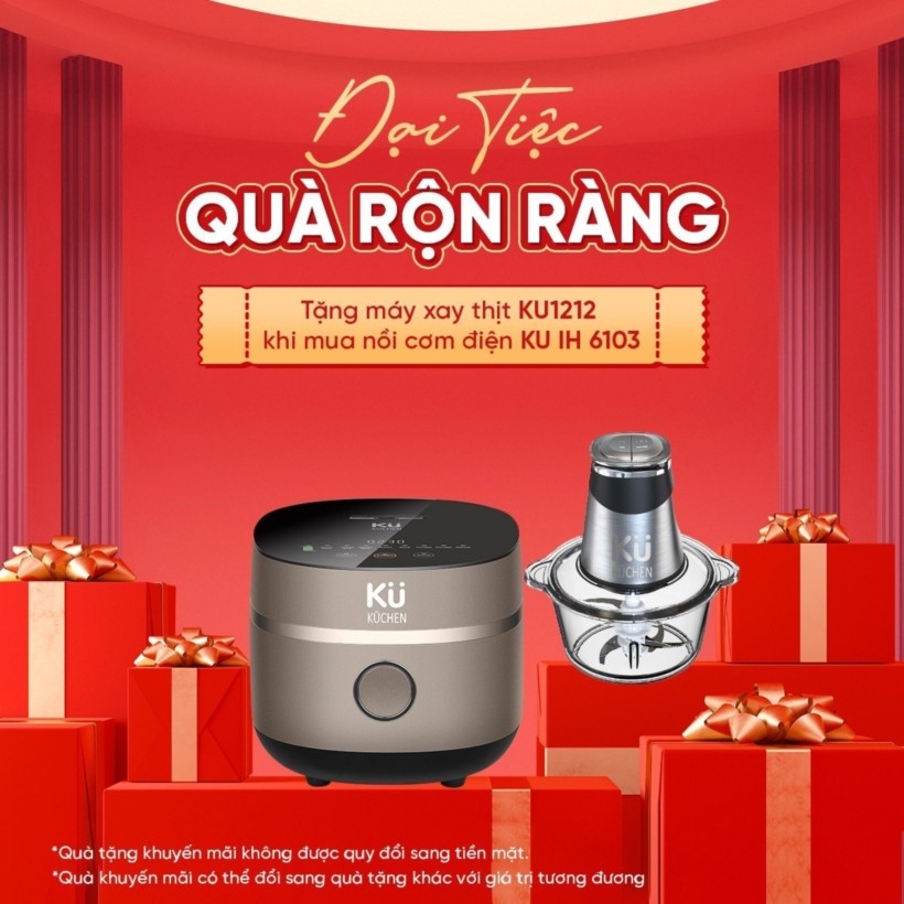 Khuyến mãi Kuchen mới nhất tháng 5-6/2023 7 Khuyến mãi Kuchen - nồi cơm cao tần - Droppii