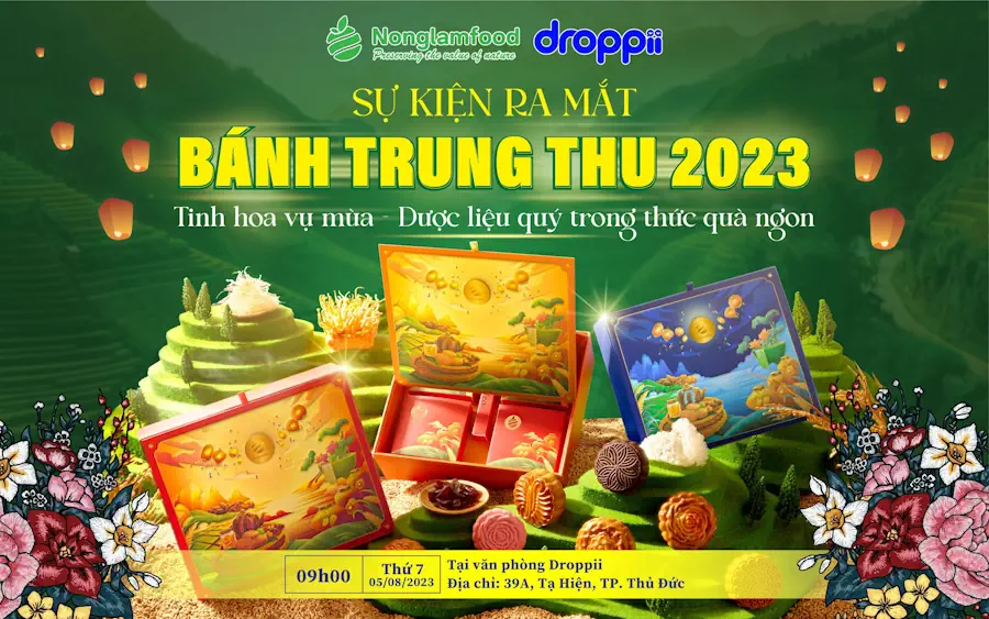 BANH TRUNG THU DROPPII 2023 - Tổng Kho MLM | Amway | Herbalife | Unicity | Droppii Biz